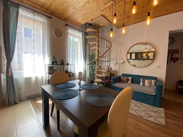 Apartament in casa, pe doua nivele, mobilat, utilat, loc parcare, Central, Braso Apartament in casa, pe doua nivele, mobilat, utilat, loc parcare, Central, Braso