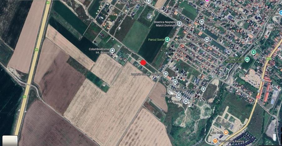 Teren intravilan granita Rasnov Cristian 890 mp - 4