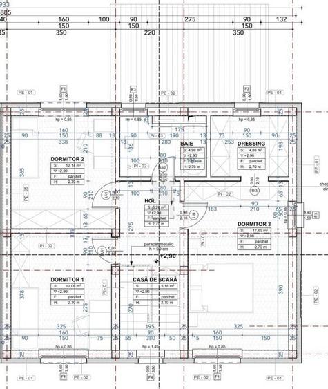 Duplex NZEB 4 CAM, SU 123.27 MP, TEREN 566 mp in CHINTENI - 1