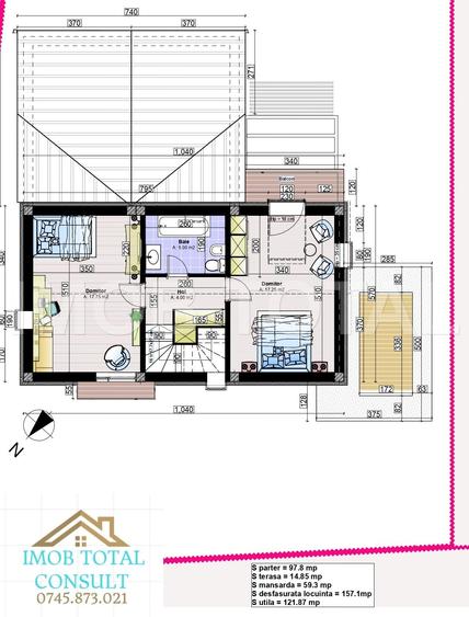 Case noi Stefanesti, toate utilitatile. - 3