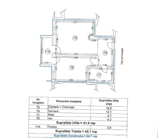 Apartament in rezidenta cu restaurant, piscina si loc de joaca - 11