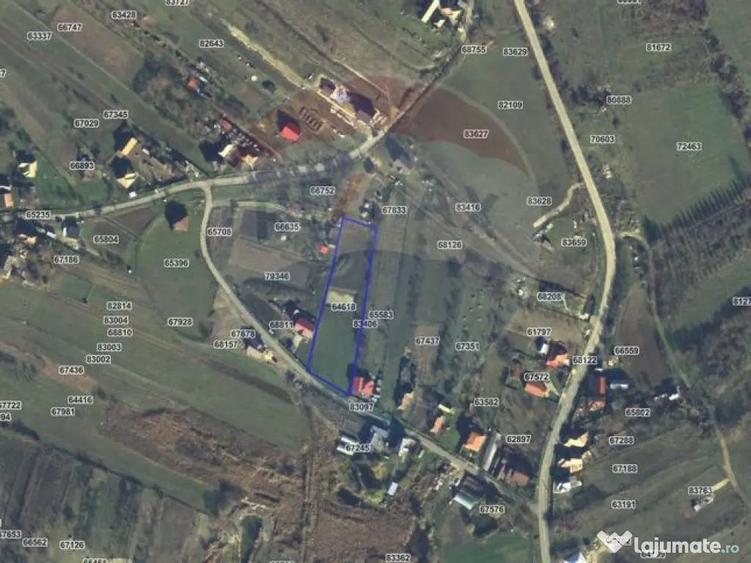 Teren intravilan Aghiresu-Fabrici comuna Aghiresu toate u... - 1