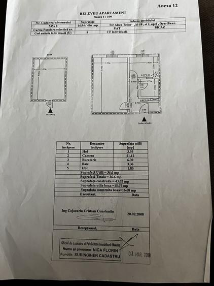 Apartament o camera cu boxa - 3