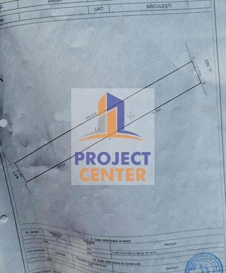 Teren intravilan, Baiculesti, situat la DN - 2