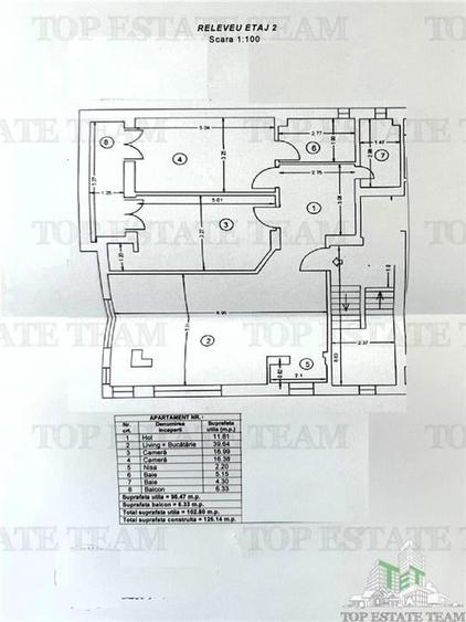 Vanzare apartament 3 camere - Domenii - Ciuperca - 9