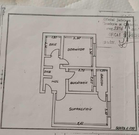 Apartament 2 camere decomandat C5 de vanzare - 9