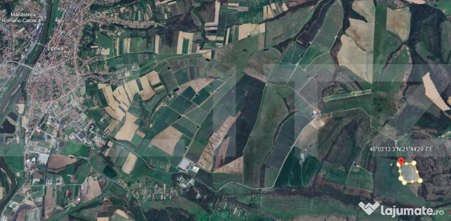 Teren extravilan 4,5ha Lipova - 2