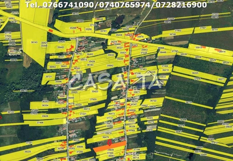 Teren Construcții intravilan de 2942 mp, în Lelești