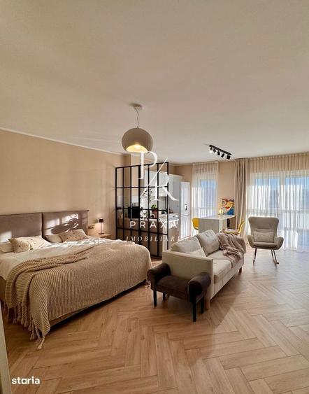 Apartament 1 camera, 41mp, parcare, LIFT, mobilat modern, zona ONCOS - 4