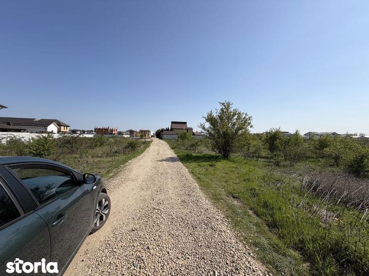 Teren 657 mp deschidere 22 ml Bragadiru toate utilitatile - 5