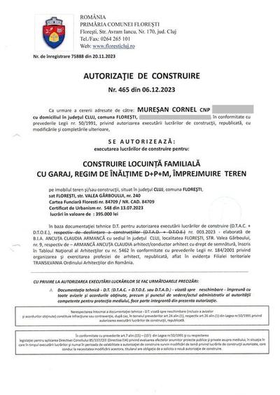 Teren Valea Garboului Floresti - 4