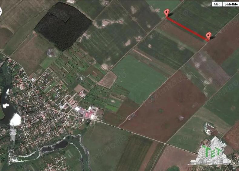 Oferim spre vanzare 5 loturi de teren extravilan (agricol) in Petrachioaia ILFOV la doar 5 euro mp. - 4