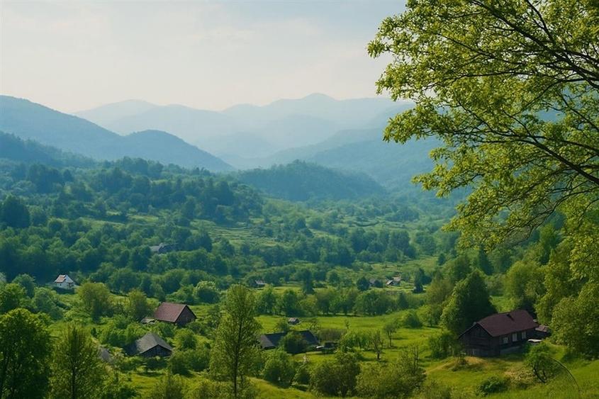 Casa P+1+M | teren 1581mp | sat Podu Dambovitei - Dambovicioara - 3