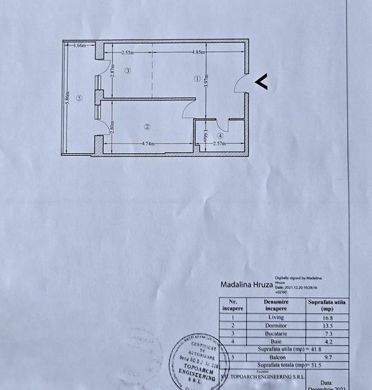 Vitan, bloc 2020, 52 mp. loc parcare subteran inclus in pret - 13