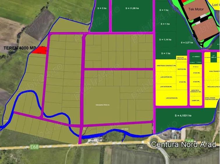 Teren Industrial Zona Centura Nord - 4