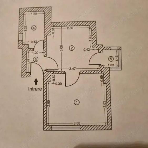 Garsoniera de inchiriat zona Sincai Tineretului - 6