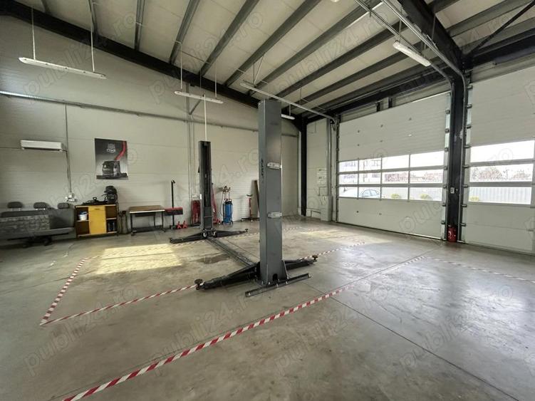 Inchiriez spatiu service auto(electr),incl.TIR, depozit coletarie extern-intern,etc. - 8