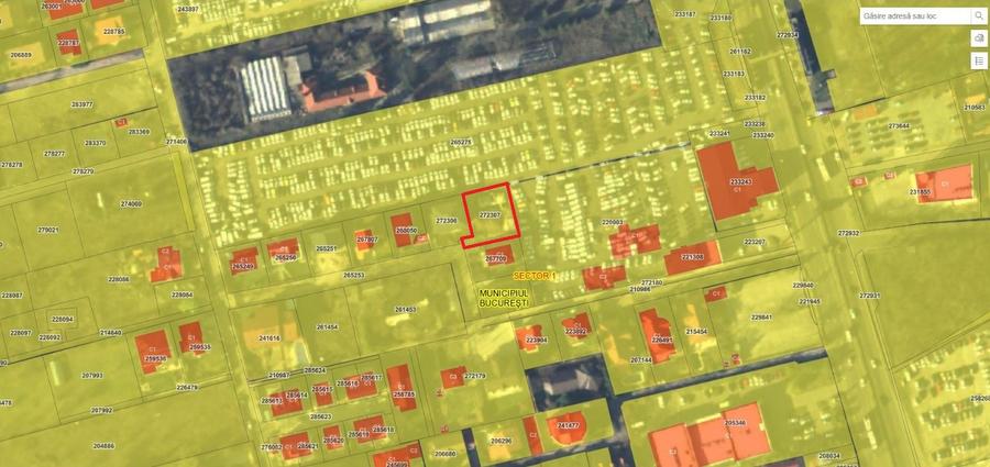 Teren Construcții intravilan de 600 mp, în Băneasa