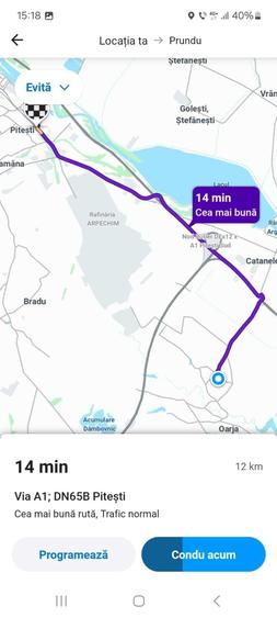 Teren de 1200 mp, în Oarja