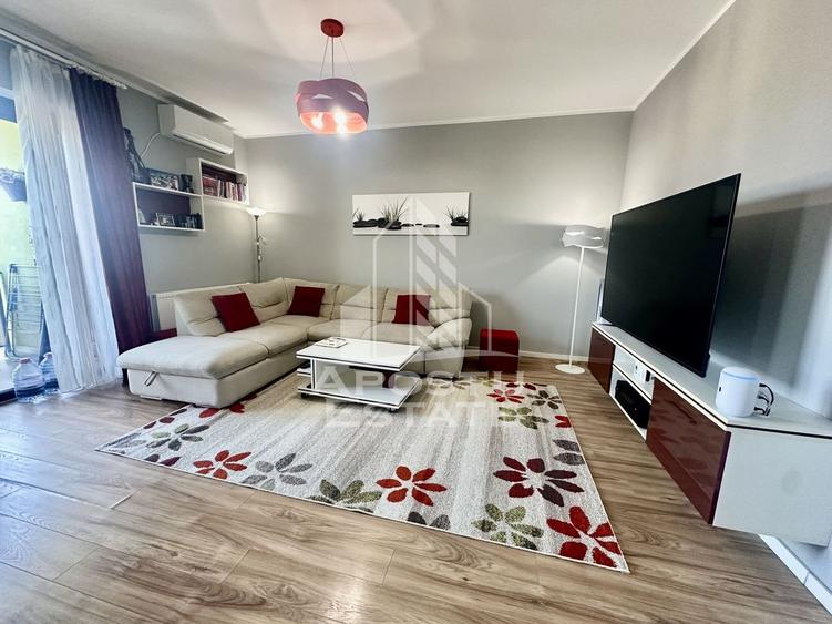 Apartament cu 3 camere, etaj intermediar, mobilat, zona Lidl - 2