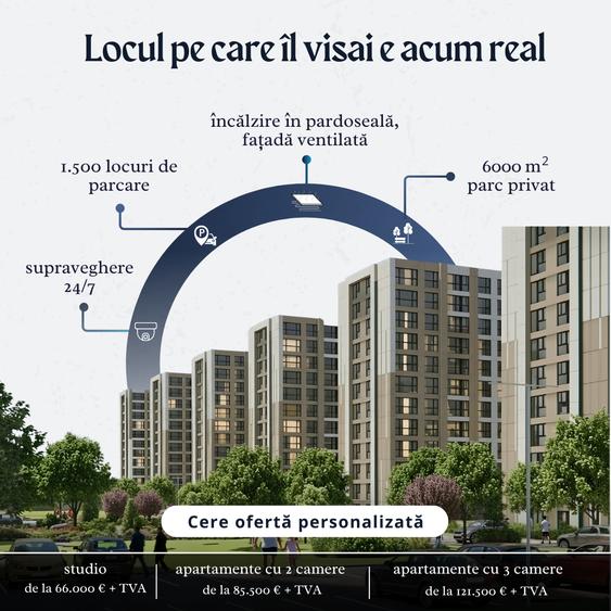 Studio Modern într-un Ansamblu Exclusivist – West Avenue Residence - 3