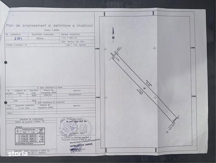 Teren intravilan de vanzare comuna Cernica - 1