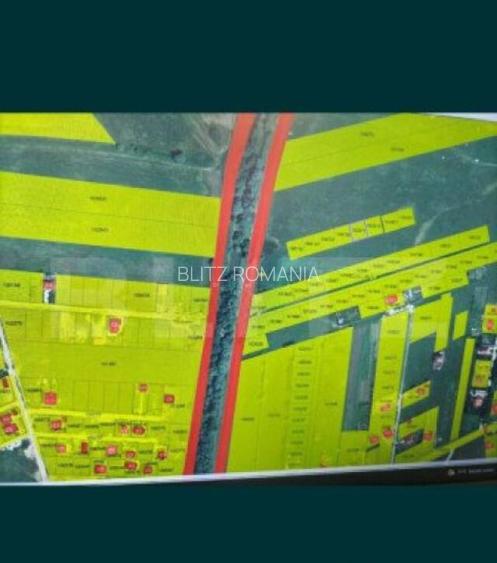 Teren Extravilan , parcelat, 500 mp posibilitate trecere in