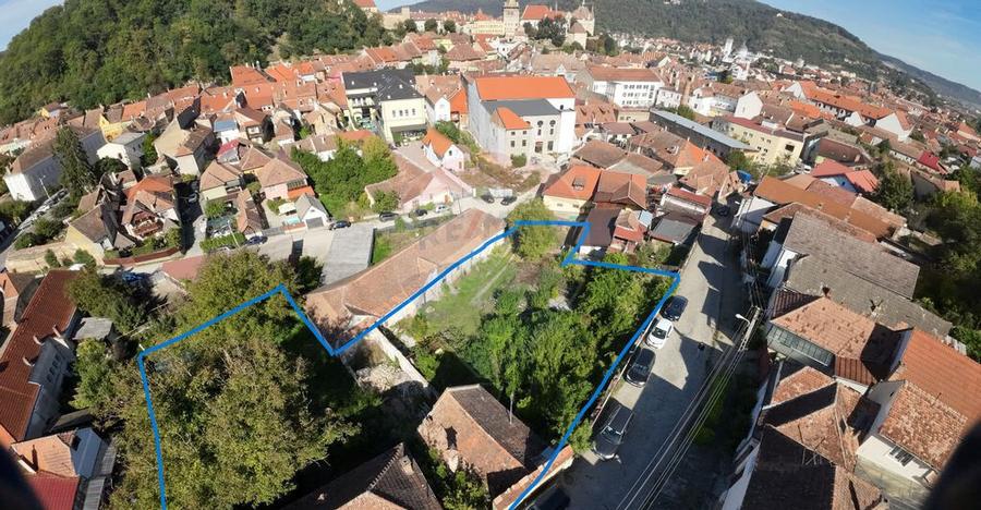 Teren intravilan 1949 mp, central, Sighi?oara, str. Geor... - 4