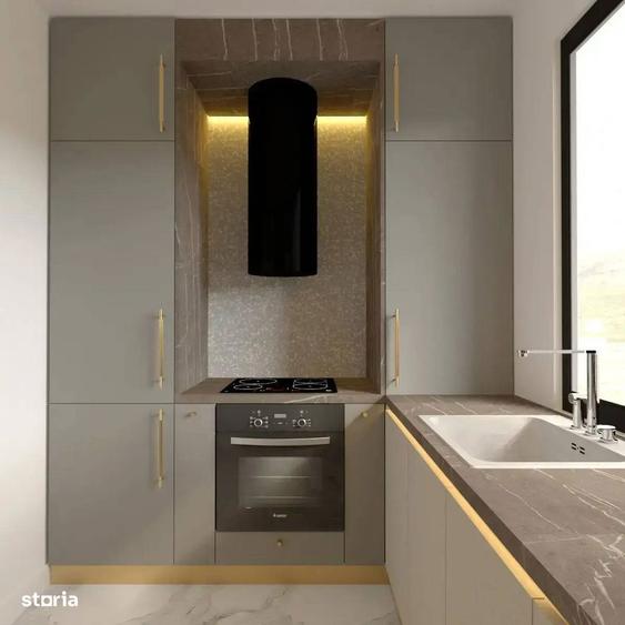 Apartament 2 camere 53 mp, eficient compartimentat, Etaj 2, - 2