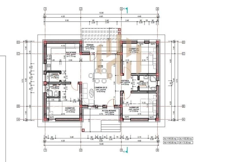 Casă individuală, Mocira, teren 5 ari! - 7