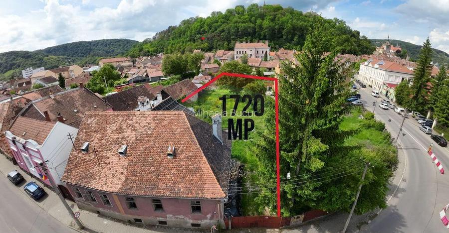Teren 1,720mp Sighisoara / Strada Stefan Octavian Iosif