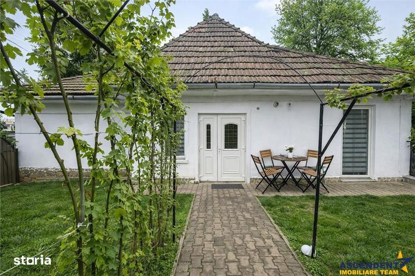 Casa cu 650 mp teren,zona linistita,curte verde,potential extindere,Gh - 4