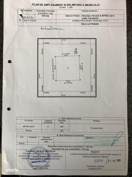 Vand teren intravilan arabil in Valu lui Traian - 1
