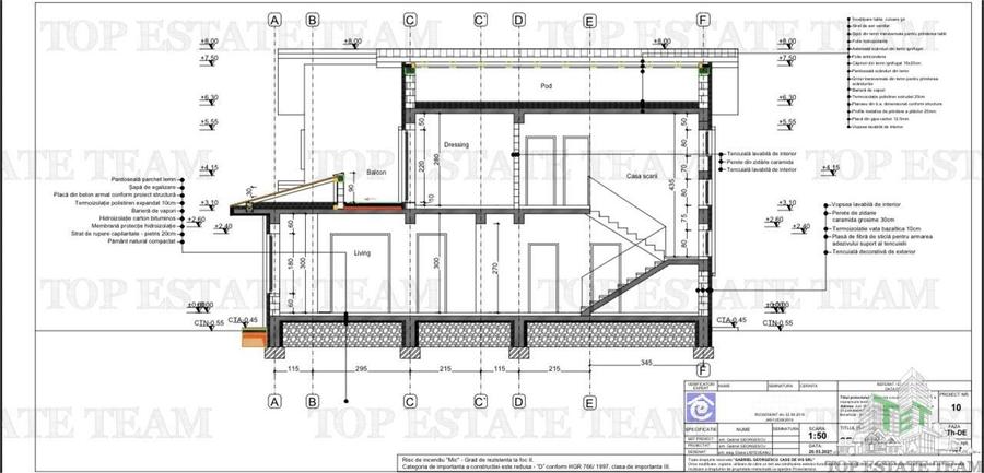 Vila superba in lucru, in zona exclusivista ROSU-DUDU-PADURE, 580 mp teren, 271 - 14