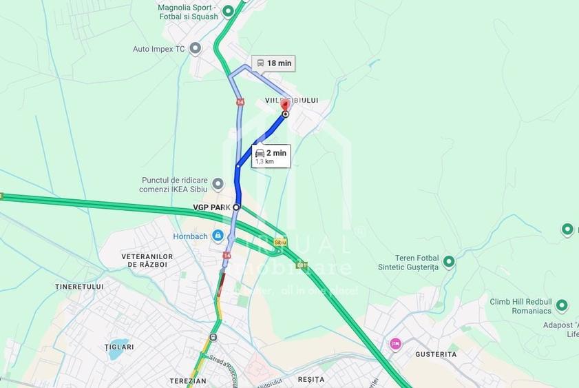 Teren imprejmuit de inchiriat in Sibiu, 2000 mp curent 380 V - 2
