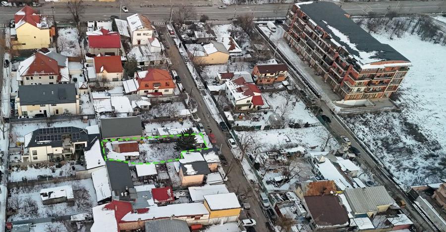 STRAULESTI | Teren 390 mp | 15 min metrou Straulesti - 7