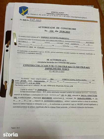 Teren 586mp Cartier Allegria Residence-A0 langa Popesti Leordeni - 2