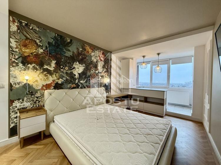 Apartament 3 camere, renovat si mobilat modern, centrala proprie