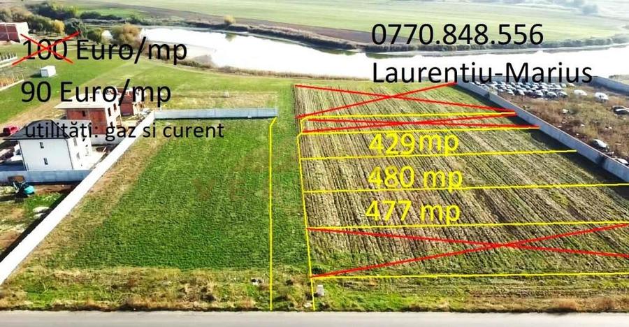 Mega pret in zona de lacuri! teren intravilan/Comuna Bercen - 4