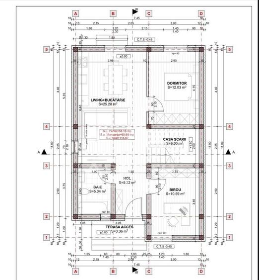 Casa individuala cu 3 camere Parter + Mansarda in Giroc - Calea Urseni - 11
