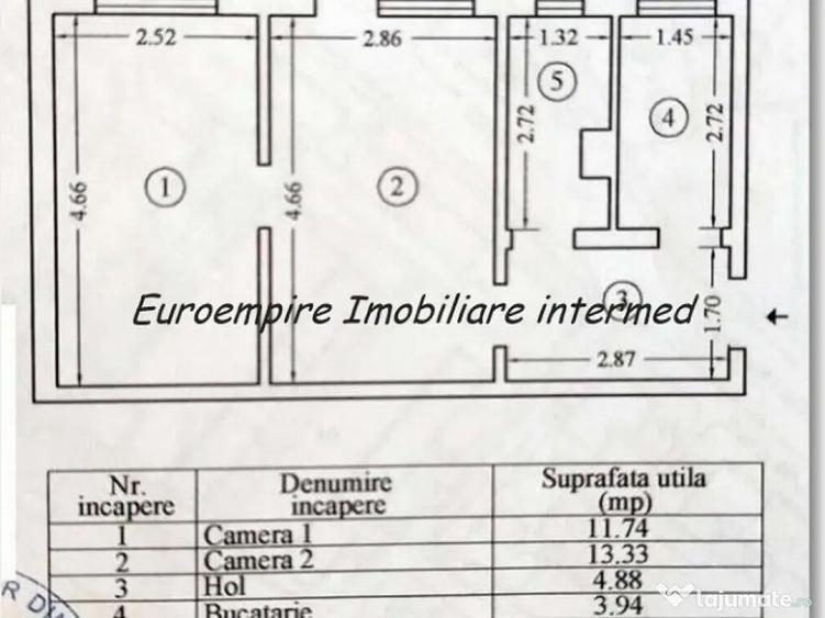 Apartament 2 camere zona KM 4-5 - 1