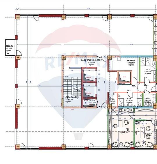 Spatiu de birouri de inchiriat, 300 mp, zona Manastur - 8