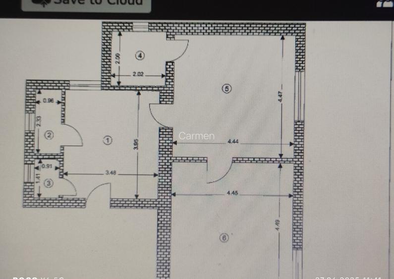 Apartament 2 camere parte P+1 Centru Brasov