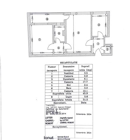 Apartament 2 camere Militari metrou Lujerului - 17