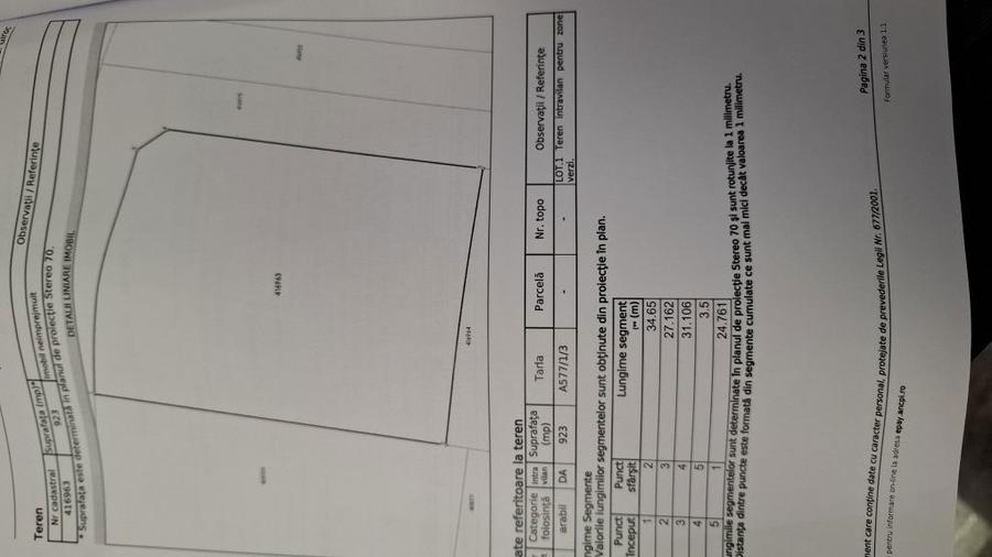 Vand teren Giroc Zona verde - 3