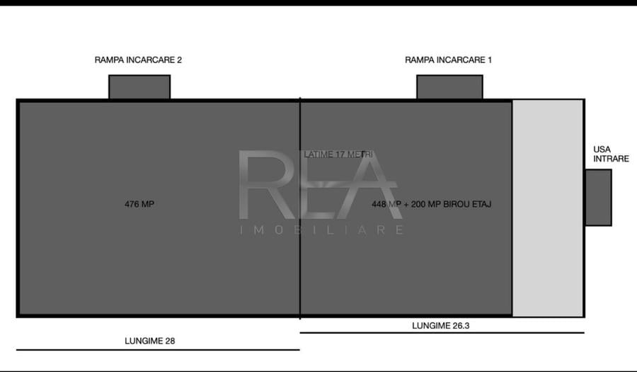 Hala 970 m.p. + 200m.p. Birouri | Temperatura controlata | Pallady/Oxigenului - 12