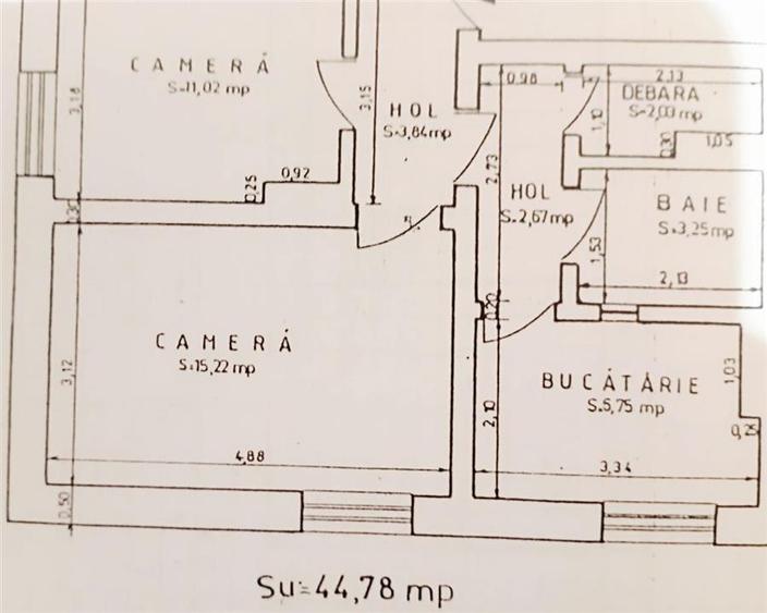 Schimb apartament  de 2 camere in Copou + diferenta cu casa in Copou - 3