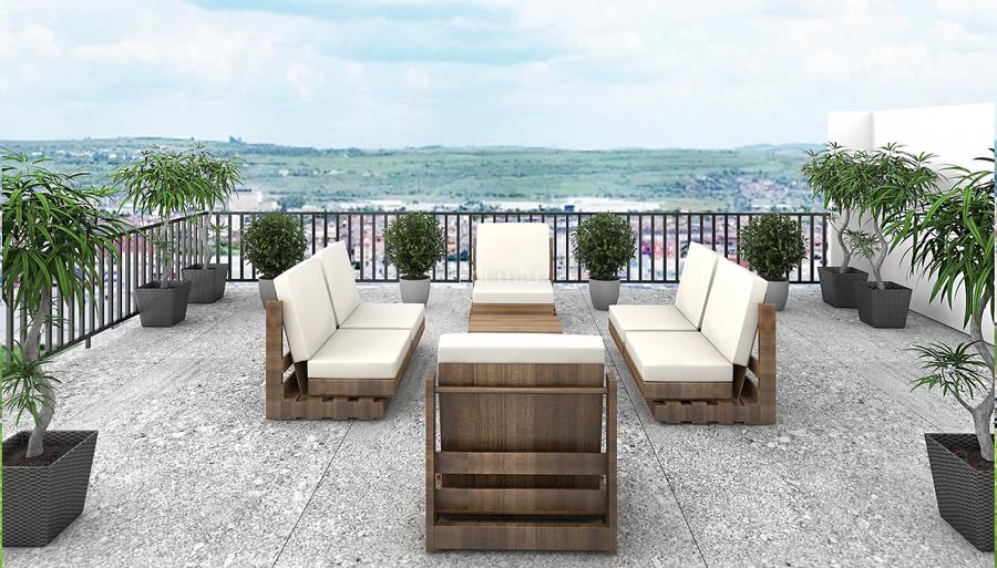 Penthouse cu 3 cam 130mp, Str D-na Stanca Selimbar -Orhideea