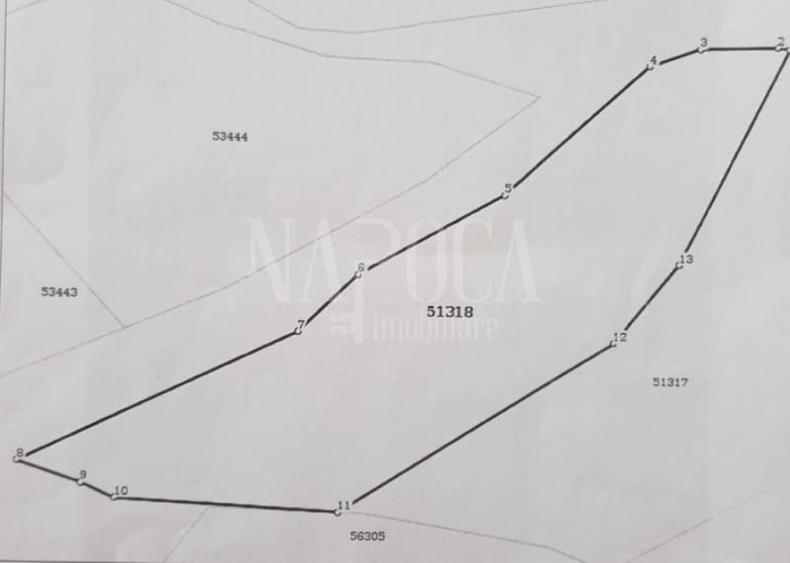 Teren intravilan pentru constructii de vanzare in Feleacu - 1