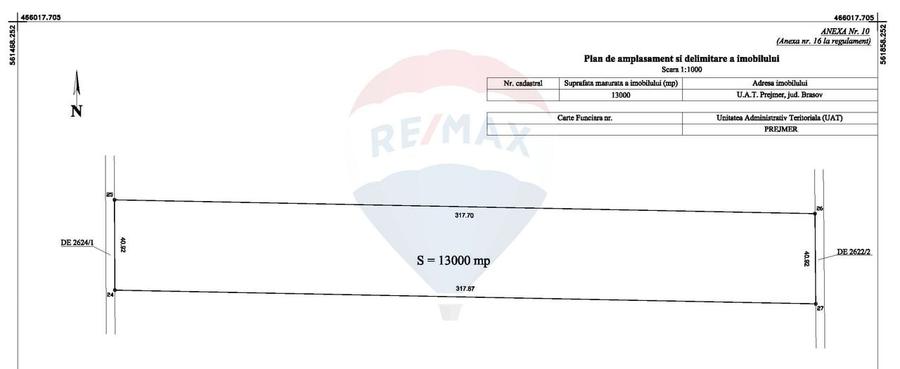 Teren extravilan Prejmer 13000mp - 3